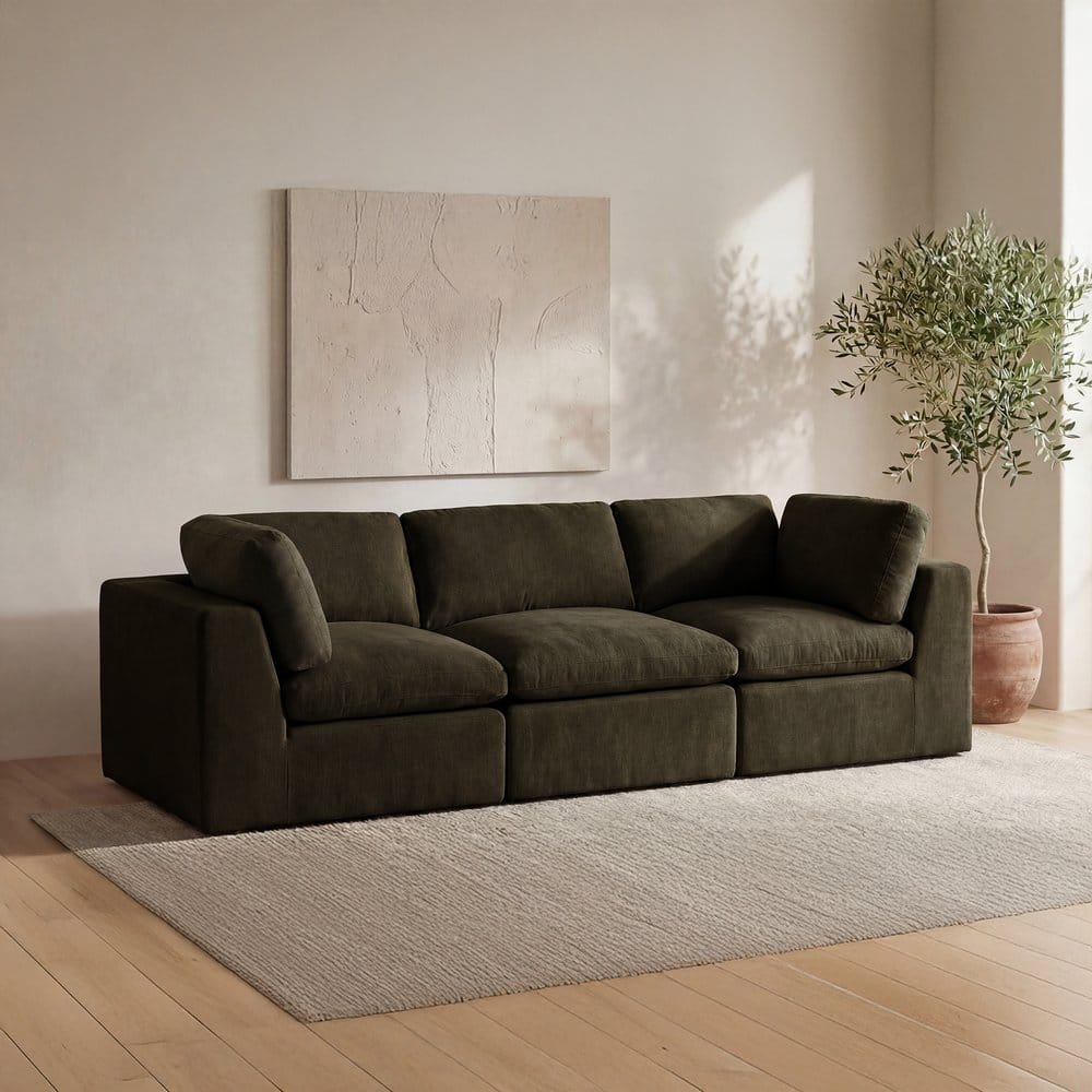 Moes Home - Cates Slipper Chair Dark Green - VV-1011-27 view 8