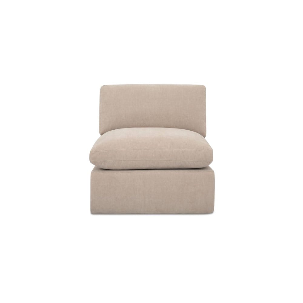Moes Home - Cates Slipper Chair Pebble - VV-1011-34 view 1