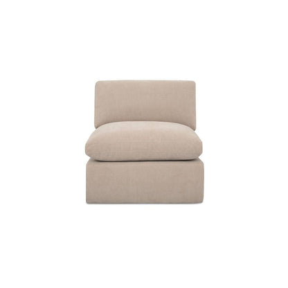 Moes Home - Cates Slipper Chair Pebble - VV-1011-34 view 2