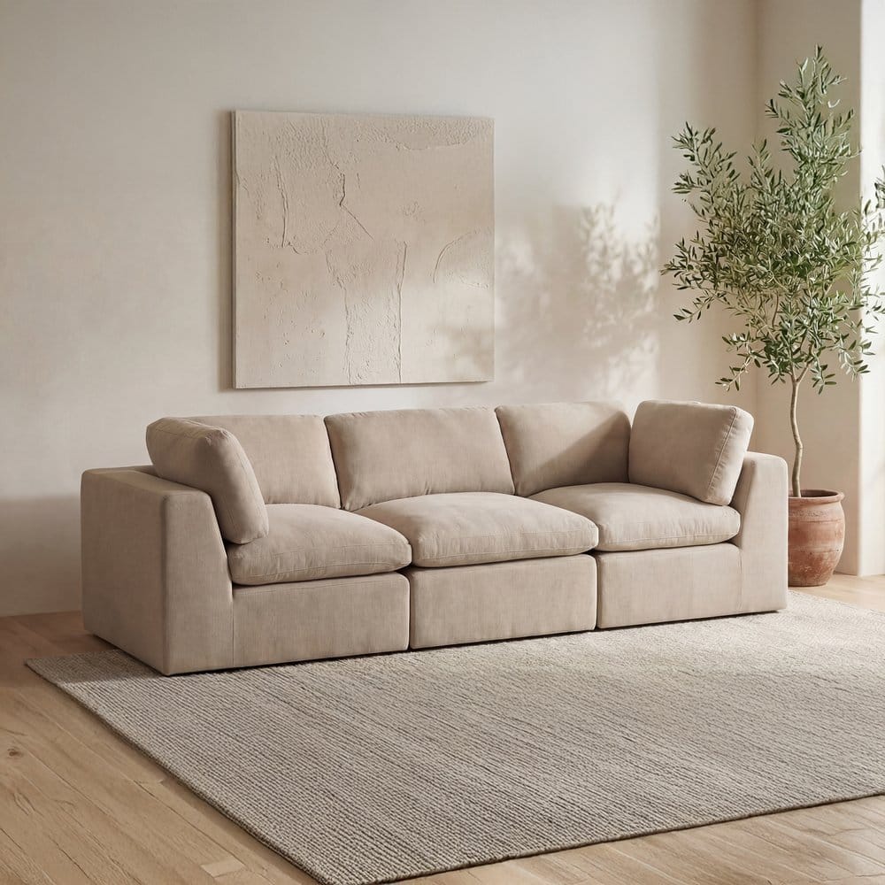 Moes Home - Cates Slipper Chair Pebble - VV-1011-34 view 8