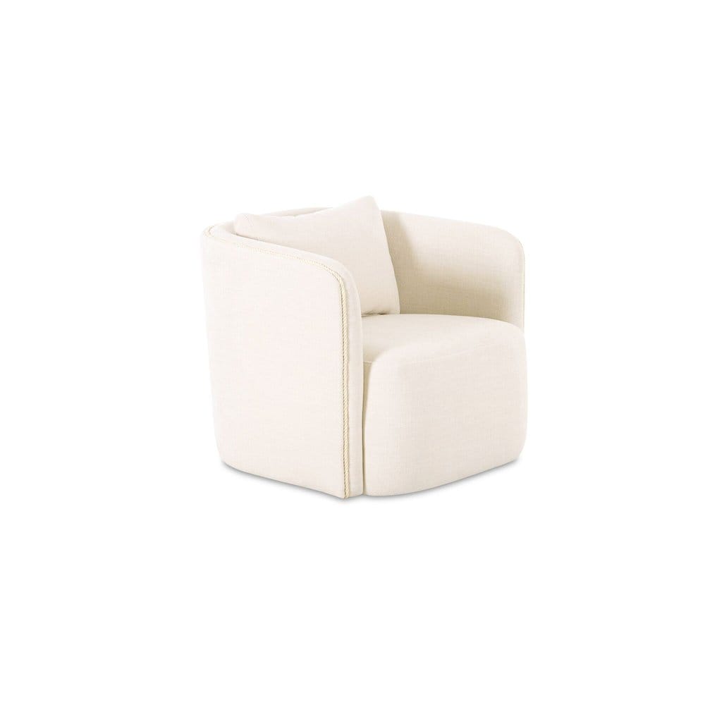Moes Home - Cecil Accent Chair Warm White - OA-1114-05 view 2