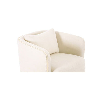 Moes Home - Cecil Accent Chair Warm White - OA-1114-05 view 6