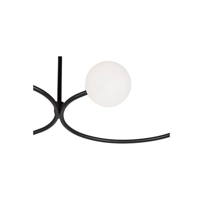 Moes Home - Cedric Pendant Lamp White - BZ-1166-18 view 3