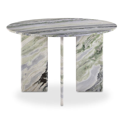 Moes Home - Celia Round Dining Table Green Onyx Marble - JD-1076-16-0 view 1