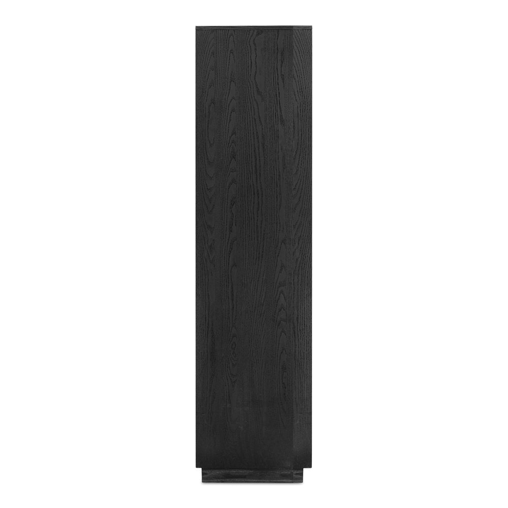 Moes Home - Charlotte Tall Cabinet Black - YR-1021-37 view 6