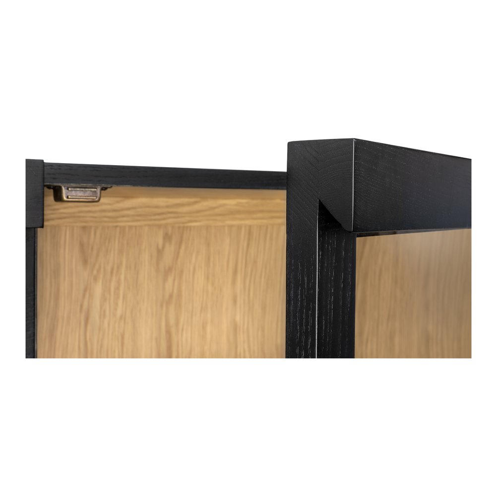 Moes Home - Charlotte Tall Cabinet Black - YR-1021-37 view 10