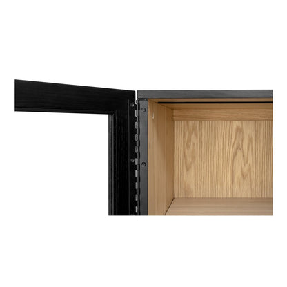 Moes Home - Charlotte Tall Cabinet Black - YR-1021-37 view 11