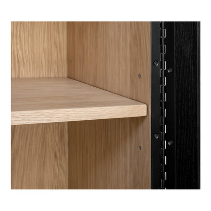 Moes Home - Charlotte Tall Cabinet Black - YR-1021-37 view 12