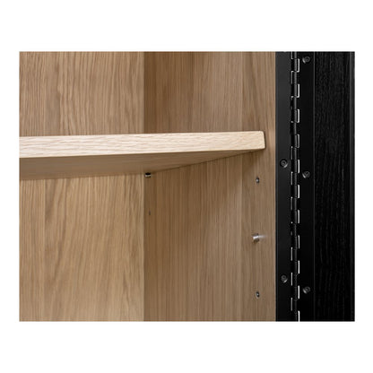 Moes Home - Charlotte Tall Cabinet Black - YR-1021-37 view 13