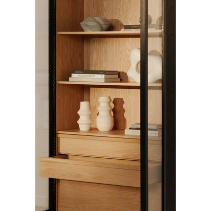 Moes Home - Charlotte Tall Cabinet Black - YR-1021-37 view 19