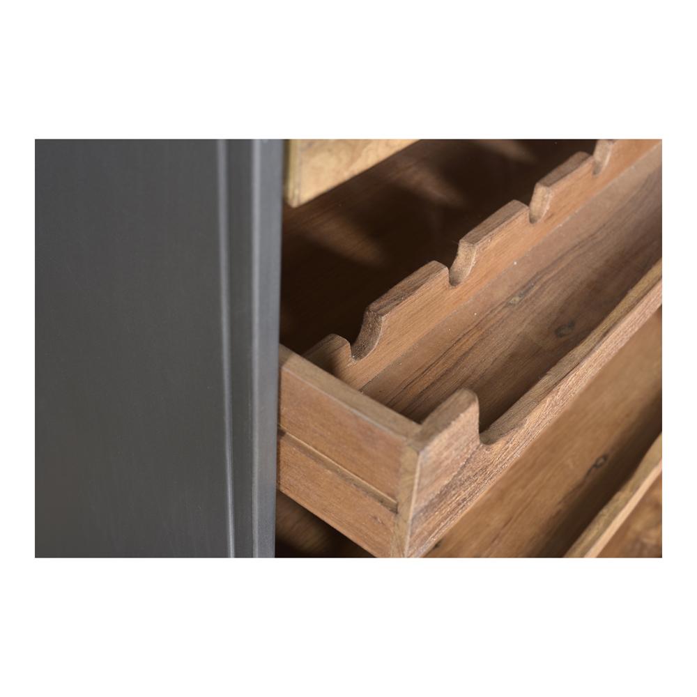 Moes Home - Chefs Teak Wine Bar - DR-1322-24 veiw 5