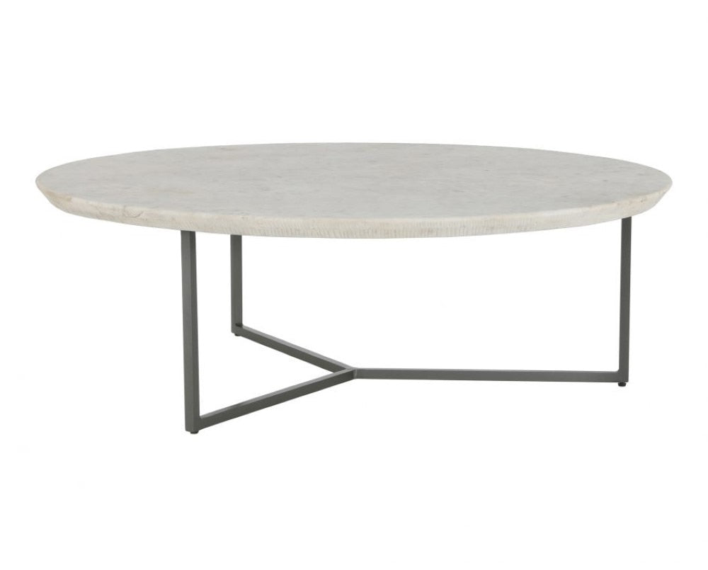 Moes Home  -  Chloe Coffee Table in White  - GK-1110-18-0 veiw 2