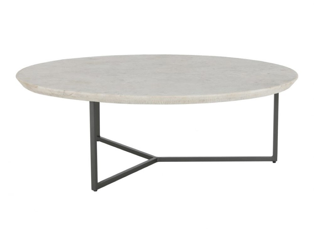 Moes Home  -  Chloe Coffee Table in White  - GK-1110-18-0 veiw 3