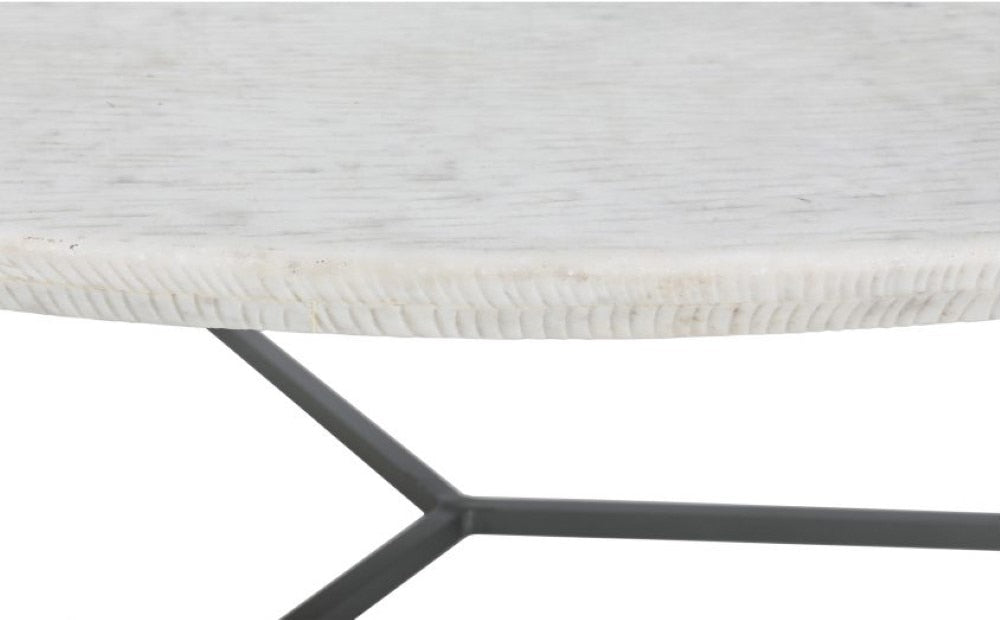 Moes Home  -  Chloe Coffee Table in White  - GK-1110-18-0 veiw 4