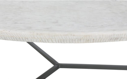 Moes Home  -  Chloe Coffee Table in White  - GK-1110-18-0 veiw 4