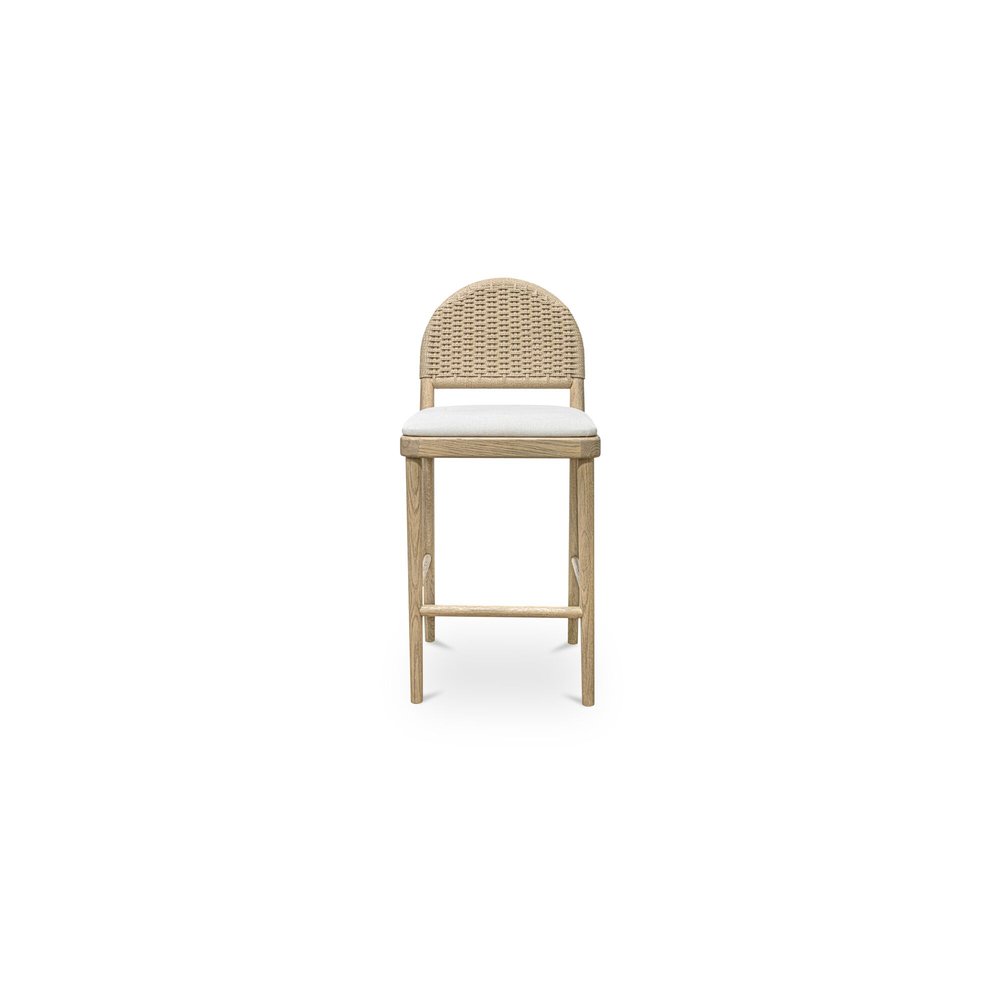 Moes Home - Claire Counter Stool Natural - QO-1026-24 view 2