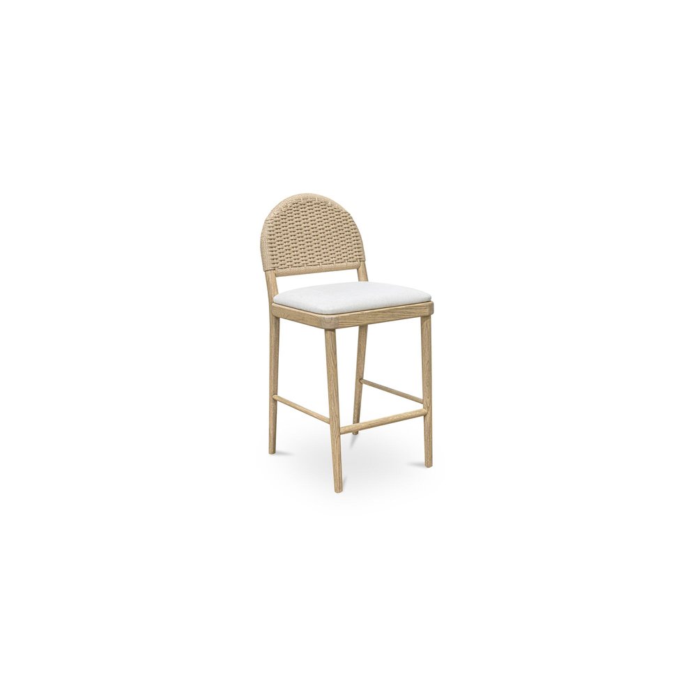 Moes Home - Claire Counter Stool Natural - QO-1026-24 view 3