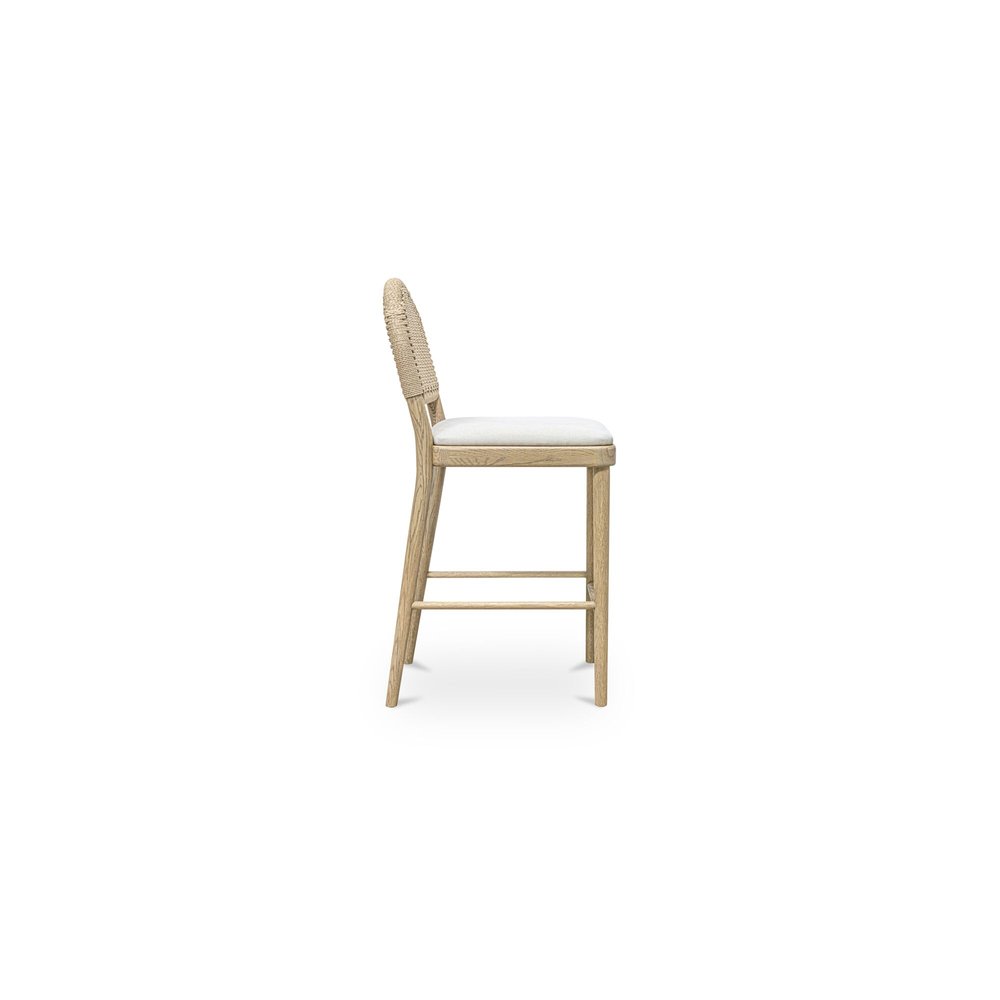 Moes Home - Claire Counter Stool Natural - QO-1026-24 view 4
