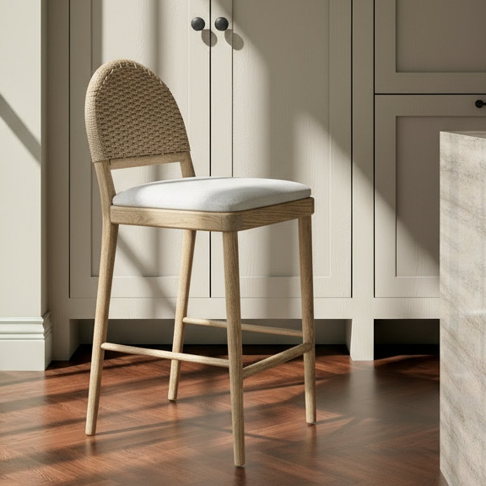 Moes Home - Claire Counter Stool Natural - QO-1026-24 view 7