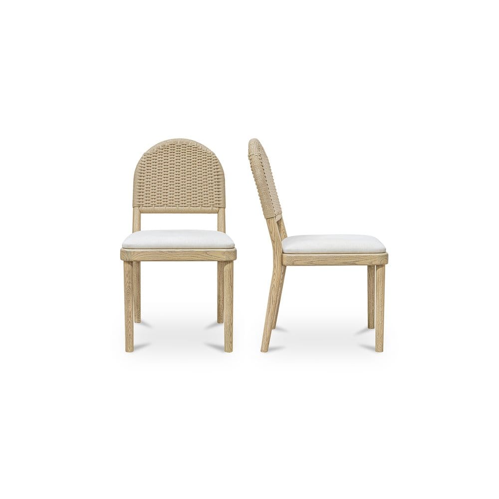 Moes Home - Claire Dining Chair Natural-Set of 2 - QO-1025-24 view 3