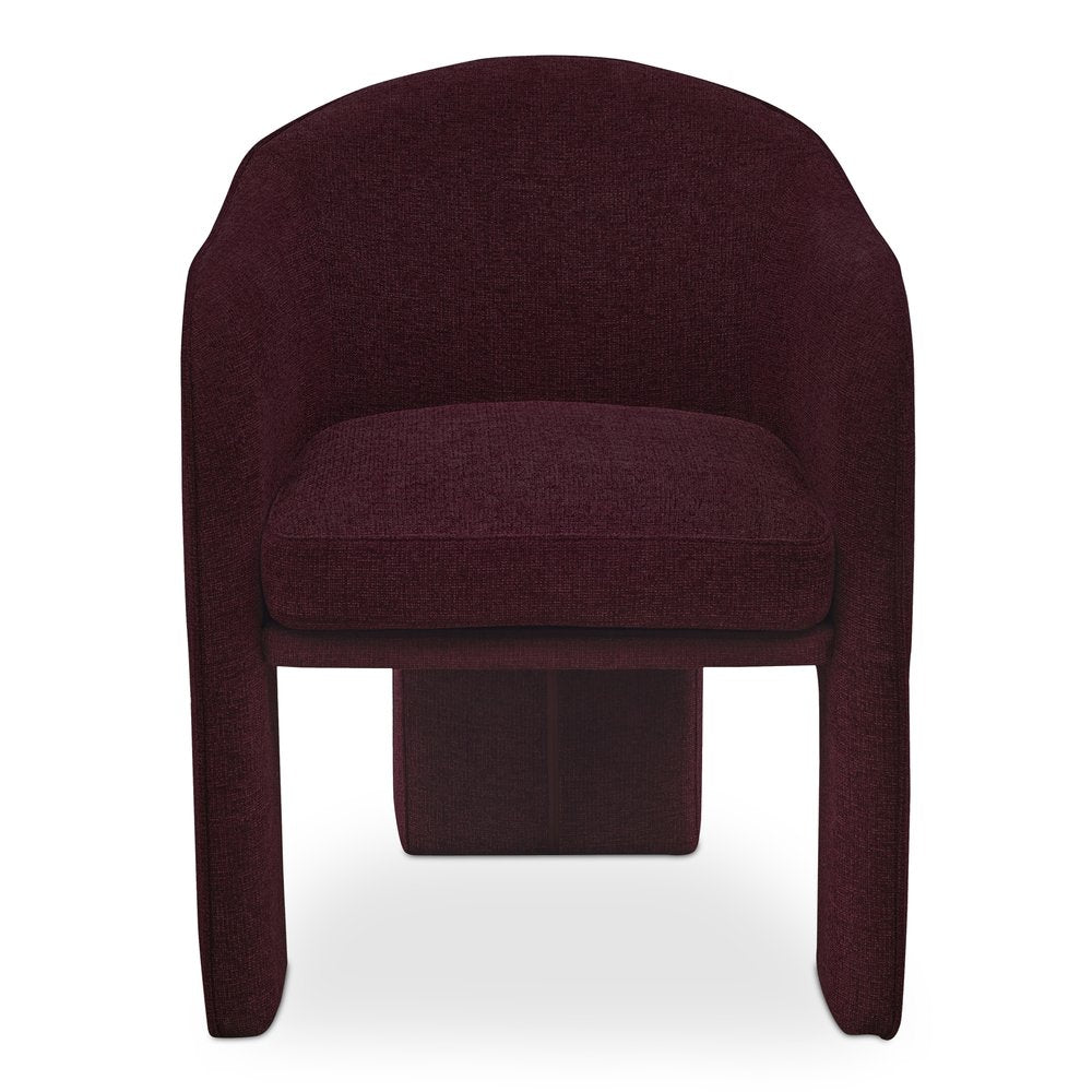 Moes Home - Clara Dining Chair Plum - EH-1116-38 view 1