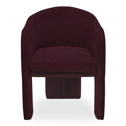 Moes Home - Clara Dining Chair Plum - EH-1116-38 view 1