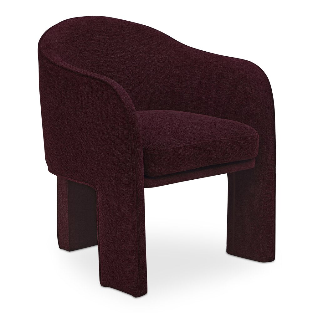 Moes Home - Clara Dining Chair Plum - EH-1116-38 view 3