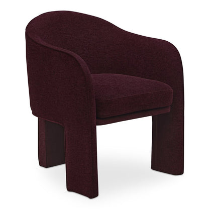 Moes Home - Clara Dining Chair Plum - EH-1116-38 view 3