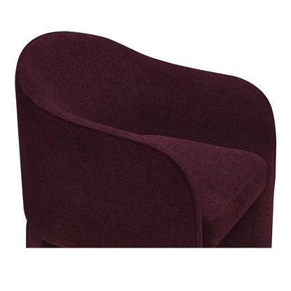 Moes Home - Clara Dining Chair Plum - EH-1116-38 view 6