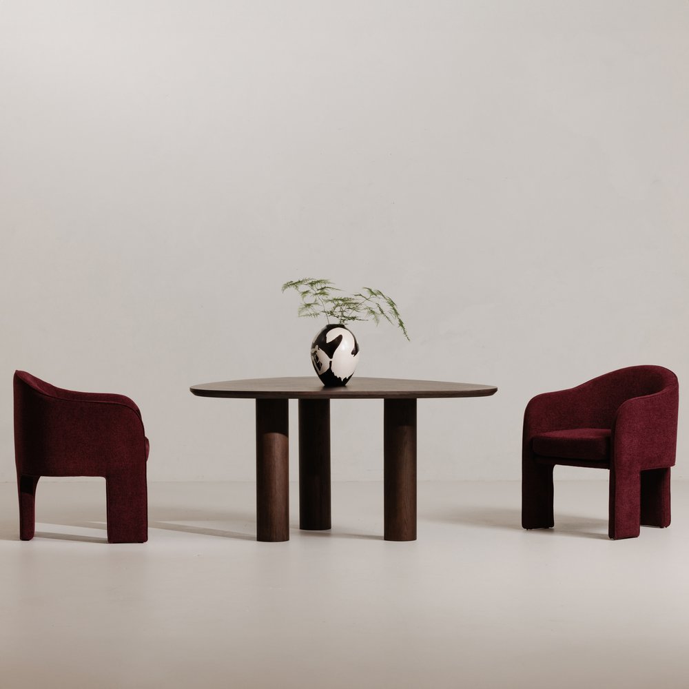 Moes Home - Clara Dining Chair Plum - EH-1116-38 view 8
