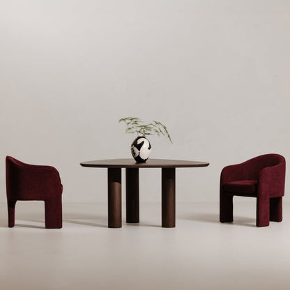 Moes Home - Clara Dining Chair Plum - EH-1116-38 view 8