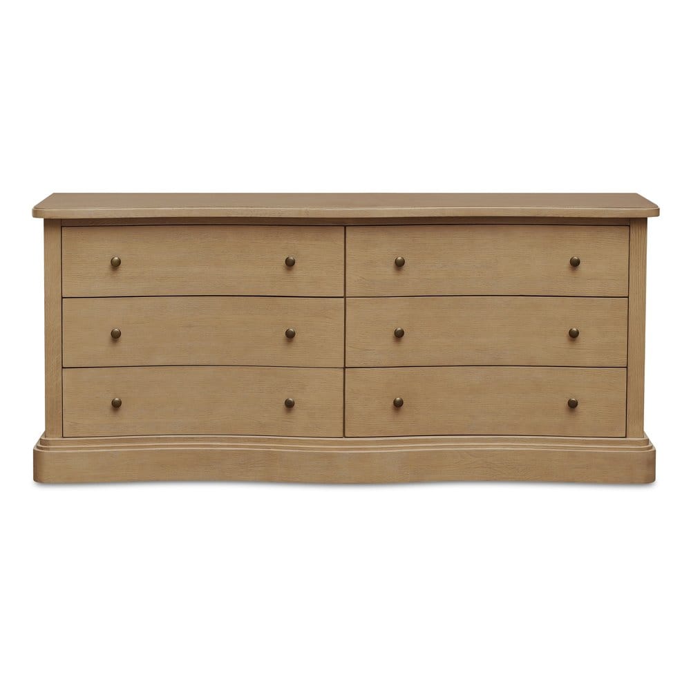 Moes Home - Clarence 6 Drawer Dresser Natural - EM-1011-24 view 1