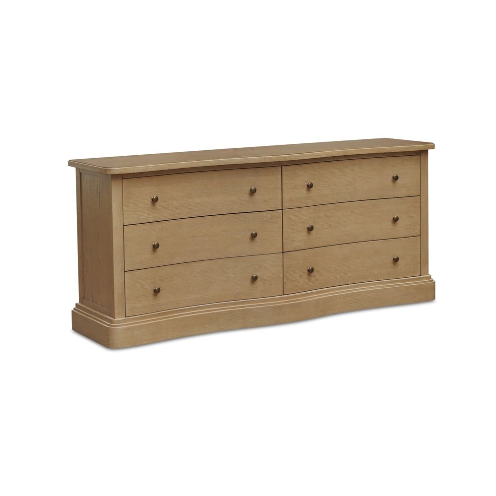 Moes Home - Clarence 6 Drawer Dresser Natural - EM-1011-24 view 3
