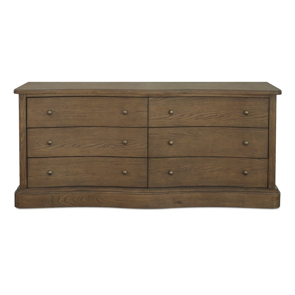 Moes Home - Clarence 6 Drawer Dresser Warm Brown - EM-1011-03 view 1