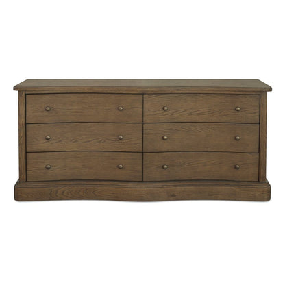 Moes Home - Clarence 6 Drawer Dresser Warm Brown - EM-1011-03 view 1