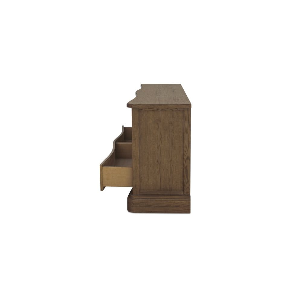 Moes Home - Clarence 6 Drawer Dresser Warm Brown - EM-1011-03 view 3