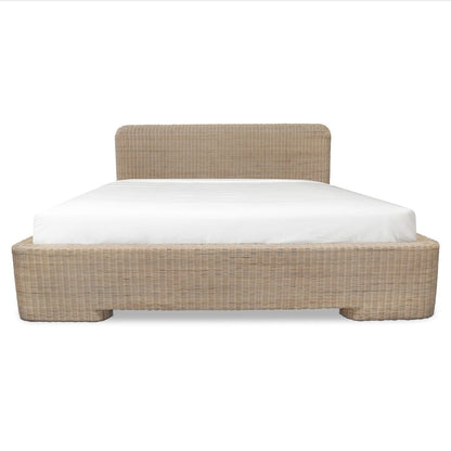 Moes Home - Claudia Bed King Natural - ET-1004-24-0 view 1