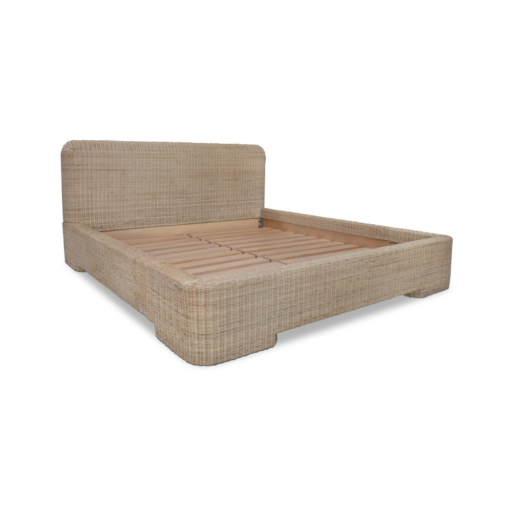 Moes Home - Claudia Bed King Natural - ET-1004-24-0 view 3
