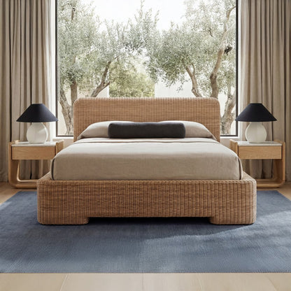 Moes Home - Claudia Bed King Natural - ET-1004-24-0 view 11