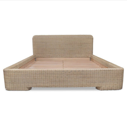 Moes Home - Claudia Bed Queen Natural - ET-1003-24-0 view 2