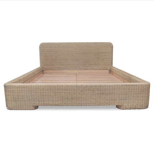 Moes Home - Claudia Bed Queen Natural - ET-1003-24-0 view 2
