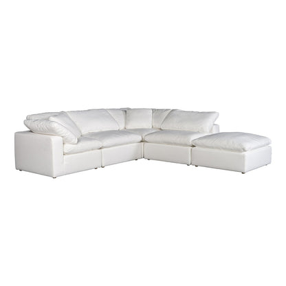 Moes Home - Clay Dream Modular Sectional Livesmart in Fabric Cream - YJ-1011-05 veiw 3