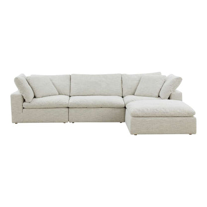 Moes Home - Clay Lounge Modular Performance Fabric Coastside Sand - YJ-1008-49 veiw 1