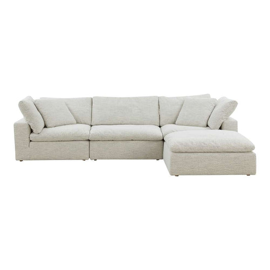 Moes Home - Clay Lounge Modular Performance Fabric Coastside Sand - YJ-1008-49 veiw 1