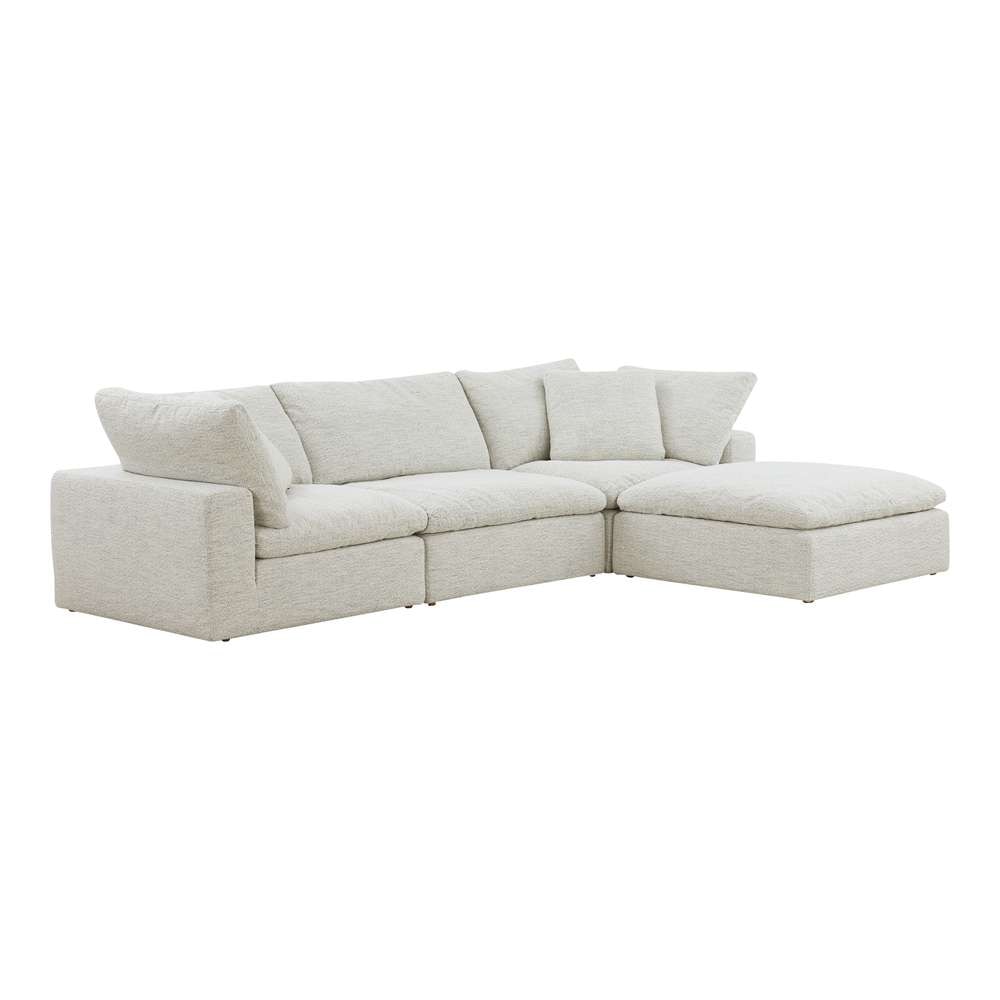 Moes Home - Clay Lounge Modular Performance Fabric Coastside Sand - YJ-1008-49 veiw 2
