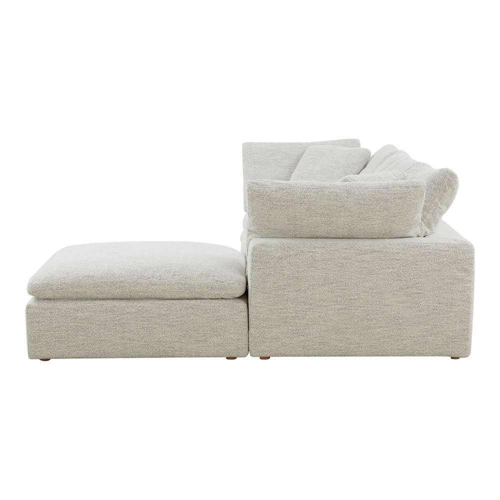 Moes Home - Clay Lounge Modular Performance Fabric Coastside Sand - YJ-1008-49 veiw 5