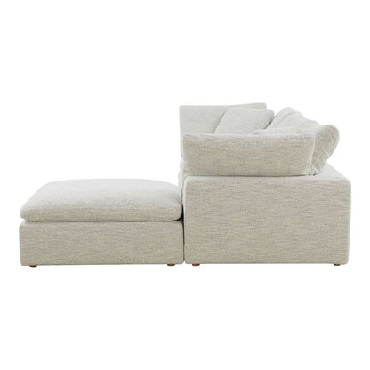 Moes Home - Clay Lounge Modular Performance Fabric Coastside Sand - YJ-1008-49 veiw 5