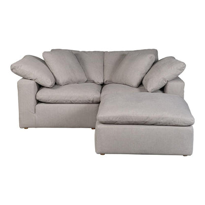 Moes Home - Clay Nook Modular Sectional Livesmart Fabric in Light Grey - YJ-1009-29 veiw 1
