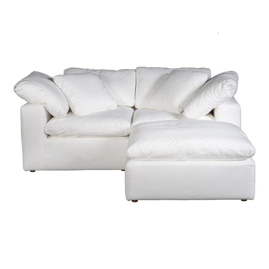 Moes Home - Clay Nook Modular Sectional Livesmart in Fabric Cream - YJ-1009-05 veiw 1