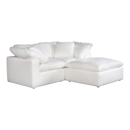 Moes Home - Clay Nook Modular Sectional Livesmart in Fabric Cream - YJ-1009-05 veiw 3